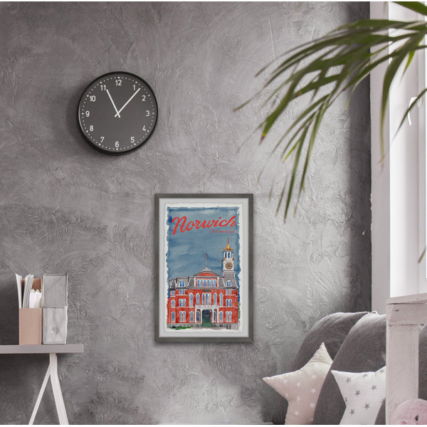 Red Barrel Studio® Norwich, Connecticut Picture Frame Print Wayfair